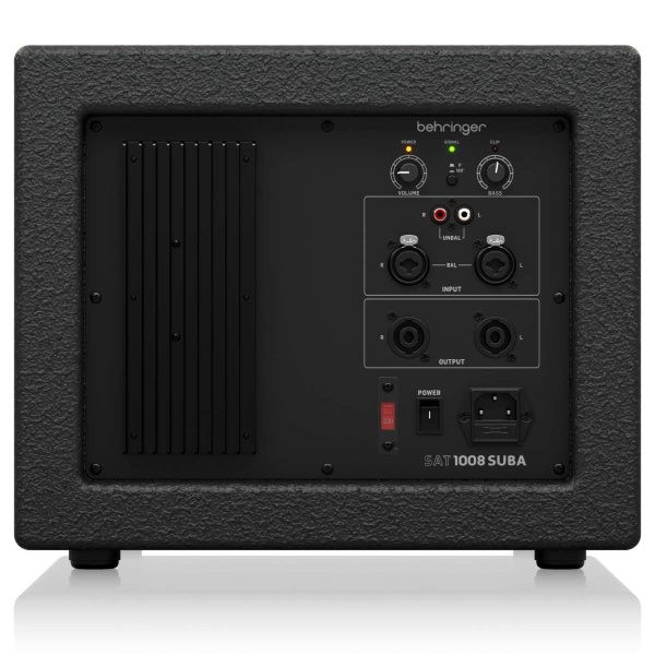 Behringer SAT 1008 SUBA Subwoofer Activo con Crossover Planet Music Behringer SAT 1008 SUBA Subwoofer Activo con Crossover Planet Music