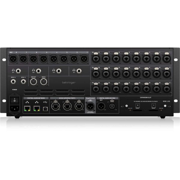 Behringer Wing Rack Consola de Mezcla Digital en Rack Planet Music Behringer Wing Rack Consola de Mezcla Digital en Rack Planet Music