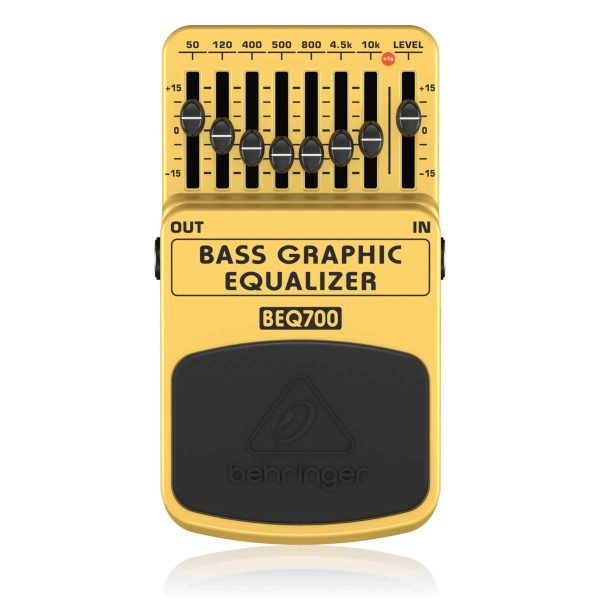Behringer Bass Graphic Equalizer BEQ700 Pedal de Efecto Planet Music Behringer Bass Graphic Equalizer BEQ700 Pedal de Efecto Planet Music