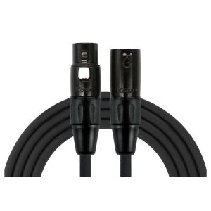 Kirlin MPC270PB-3M-BK Cable de Micrófono de 3 Metros Planet Music