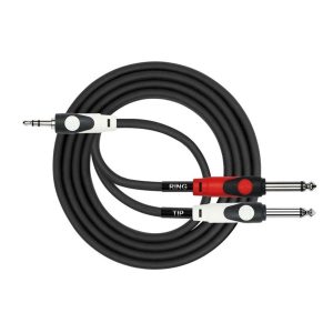 Kirling LGY 362L Cable Miniplug Stereo a 2 TS Planet Music