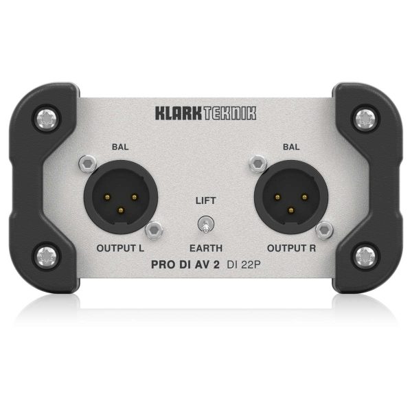 Klark Teknik DI 22P Caja Directa Pasiva Stereo con Transformador MIDAS Planet Music Klark Teknik DI 22P Caja Directa Pasiva Stereo con Transformador MIDAS Planet Music