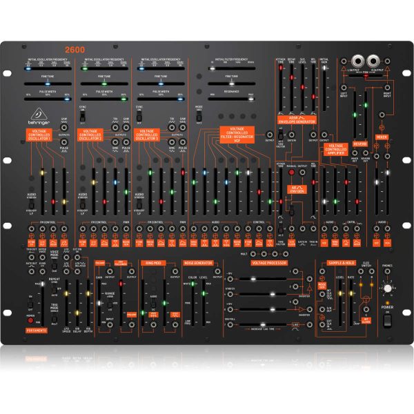 Behringer 2600 Sintetizador Análogo Semimodular Planet Music Behringer 2600 Sintetizador Análogo Semimodular Planet Music