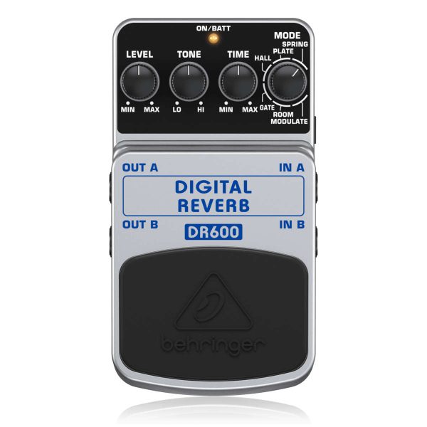 Behringer Digital Reverb DR600 Pedal de Guitarra Planet Music
