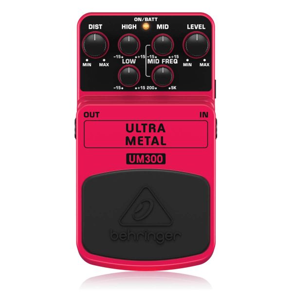 Behringer Ultra Metal UM300 Pedal de Guitarra Planet Music