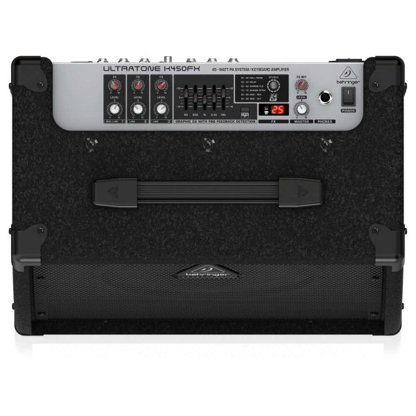 Behringer Ultratone K450FX Amplificador de Teclado con FBQ y FX Planet Music Behringer Ultratone K450FX Amplificador de Teclado con FBQ y FX Planet Music