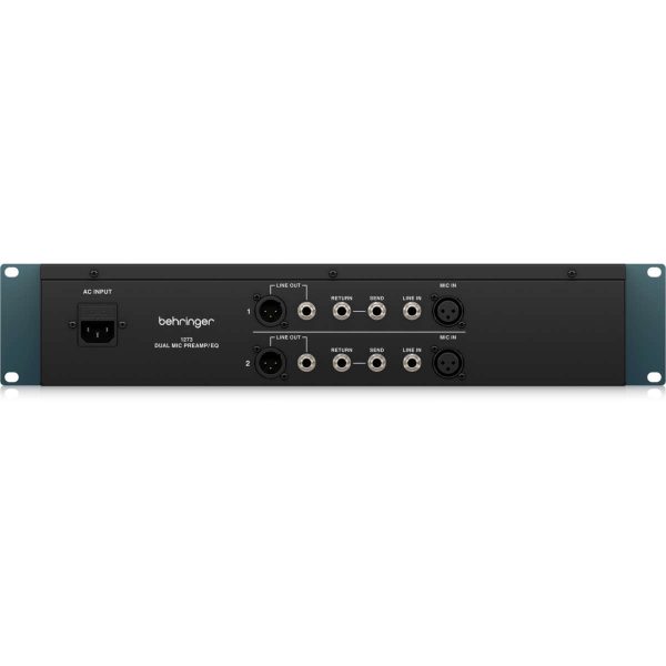 Behringer 1273 Preamplificador de 2 Canales con EQ de 3 Bandas Planet Music