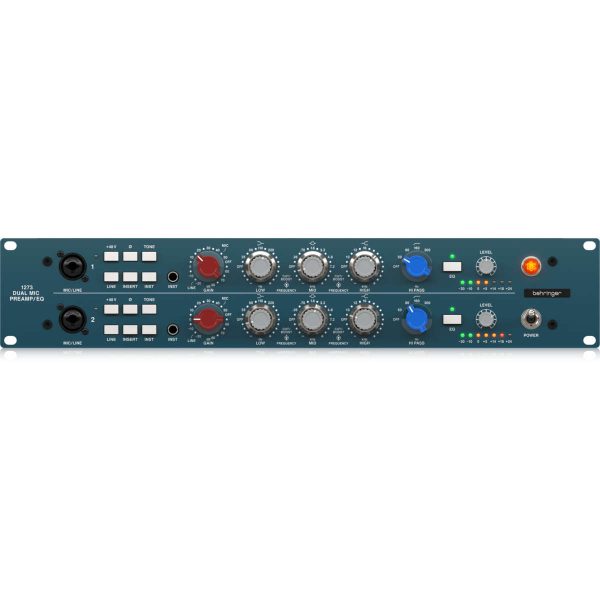 Behringer 1273 Preamplificador de 2 Canales con EQ de 3 Bandas Planet Music