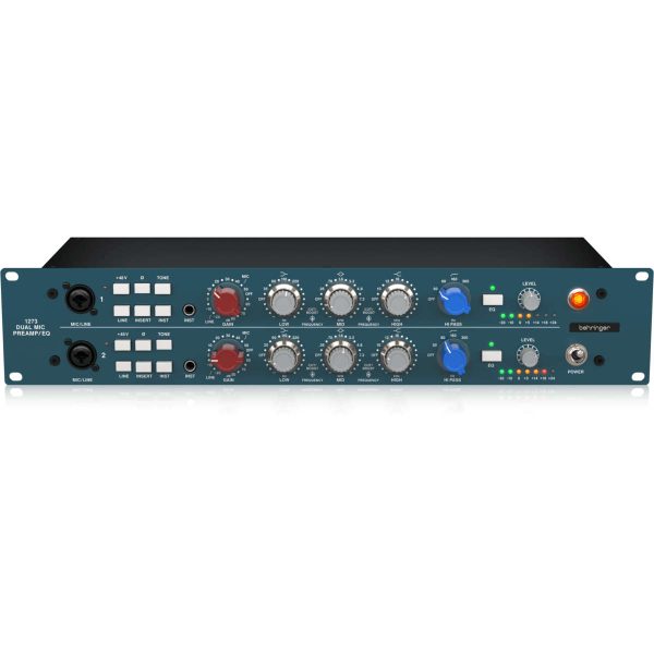 Behringer 1273 Preamplificador de 2 Canales con EQ de 3 Bandas Planet Music
