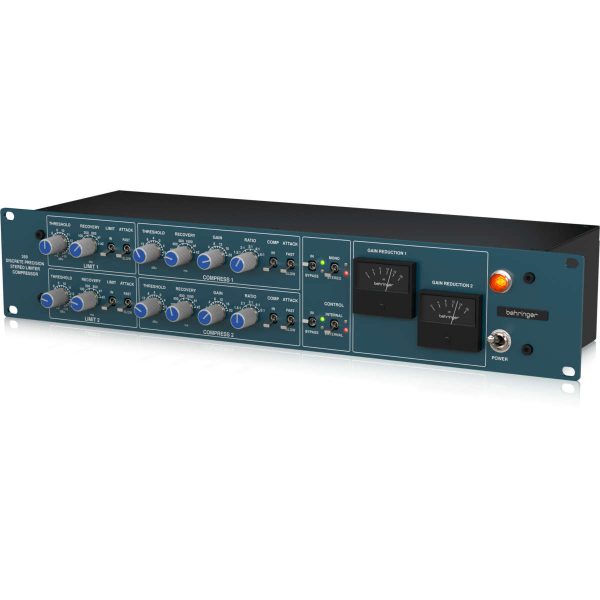 Behringer 369 Compresor Limitador Stereo de Precisión Planet Music