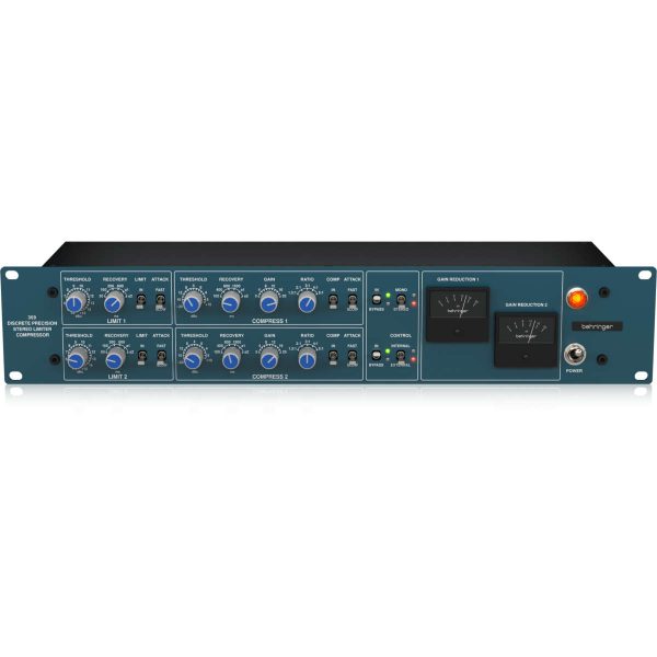 Behringer 369 Compresor Limitador Stereo de Precisión Planet Music