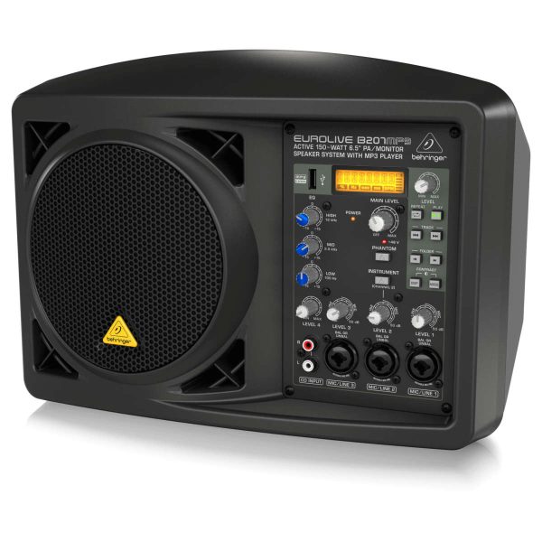 Behringer Eurolive B207MP3 Caja Acústica Activa Planet Music Behringer Eurolive B207MP3 Caja Acústica Activa Planet Music