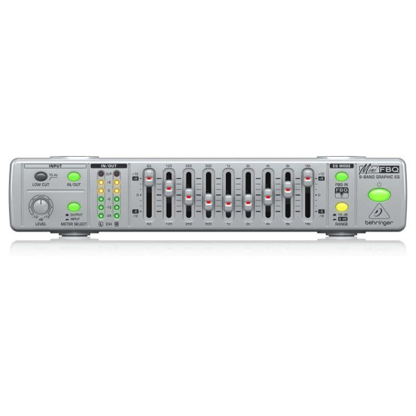 Behringer MiniFBQ FBQ800 V2 Ecualizador Gráfico con FBQ Planet Music Behringer MiniFBQ FBQ800 V2 Ecualizador Gráfico con FBQ Planet Music