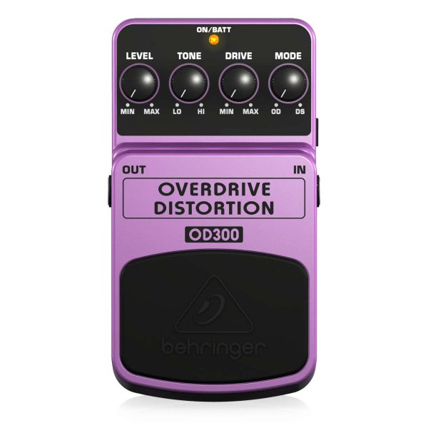 Behringer Overdrive Distortion OD300 Pedal de Efecto Planet Music Behringer Overdrive Distortion OD300 Pedal de Efecto Planet Music