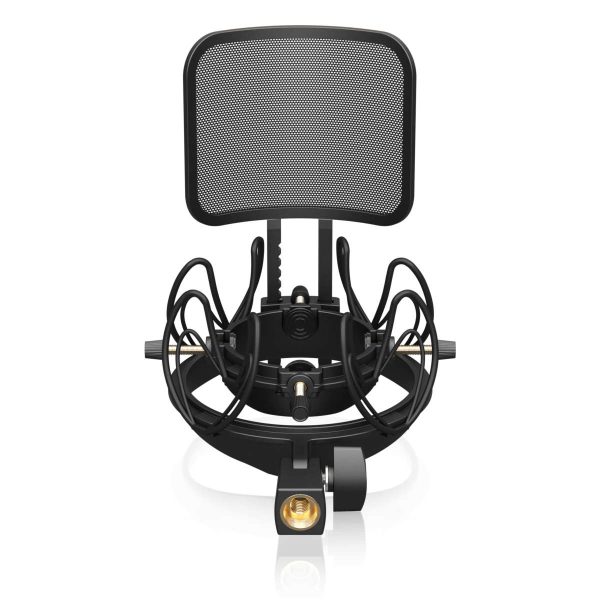 Behringer SMP2000 Shockmount con Filtro Antipop para Micrófono de Estudio Planet Music Behringer SMP2000 Shockmount con Filtro Antipop para Micrófono de Estudio Planet Music