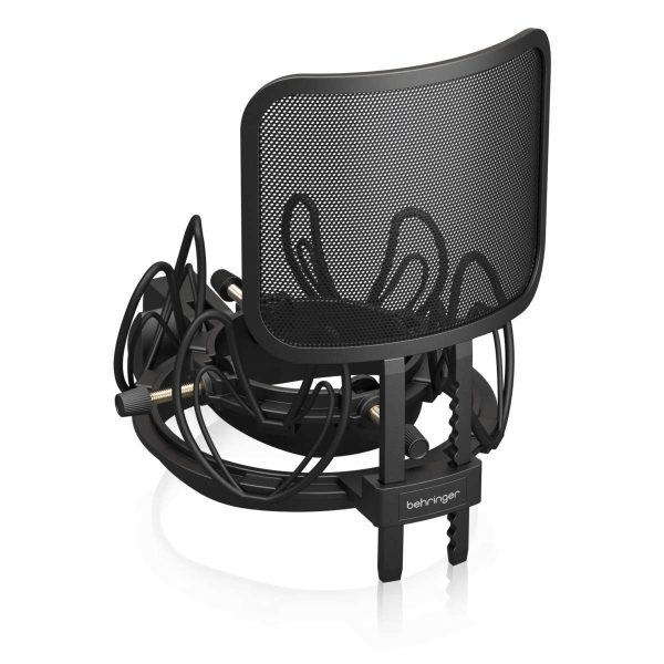 Behringer SMP2000 Shockmount con Filtro Antipop para Micrófono de Estudio Planet Music Behringer SMP2000 Shockmount con Filtro Antipop para Micrófono de Estudio Planet Music