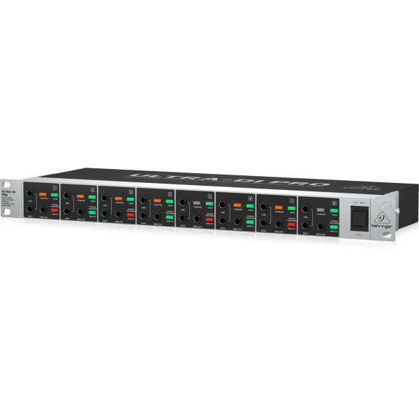 Behringer Ultra-DI Pro DI800 V2 Caja Directa Activa de 8 Canales Planet Music Behringer Ultra-DI Pro DI800 V2 Caja Directa Activa de 8 Canales Planet Music