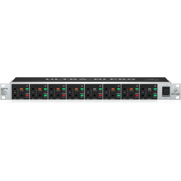 Behringer Ultra-DI Pro DI800 V2 Caja Directa Activa de 8 Canales Planet Music Behringer Ultra-DI Pro DI800 V2 Caja Directa Activa de 8 Canales Planet Music