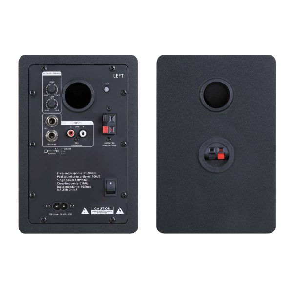 Beatnik A3-BT Monitores de Estudio de 3.5 Pulgadas con Bluetooth Planet Music