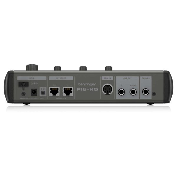 Behringer Powerplay P16-HQ Mixer Digital Personal para Monitoreo de 16 Canales Planet Music Behringer Powerplay P16-HQ Mixer Digital Personal para Monitoreo de 16 Canales Planet Music
