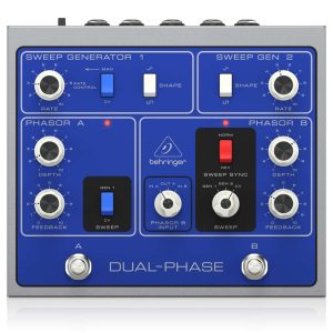 Behringer Dual-Phase Pedal de Efecto Planet Music