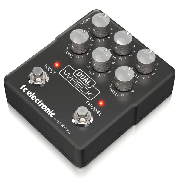 TC Electronic Ampworx Dual Wreck Preamp Pedal de Efecto Planet Music TC Electronic Ampworx Dual Wreck Preamp Pedal de Efecto Planet Music
