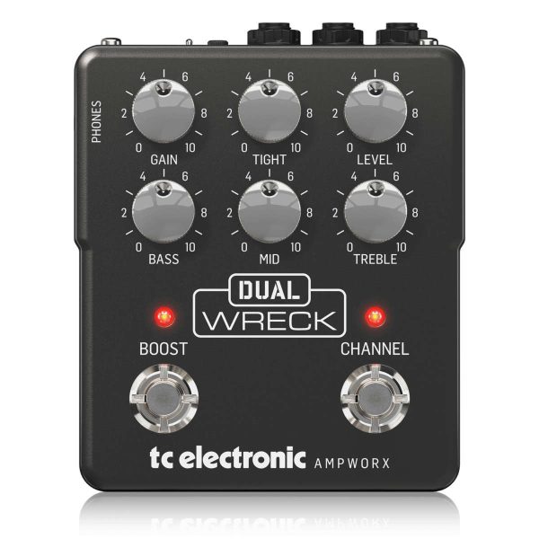 TC Electronic Ampworx Dual Wreck Preamp Pedal de Efecto Planet Music TC Electronic Ampworx Dual Wreck Preamp Pedal de Efecto Planet Music