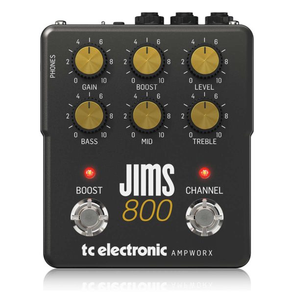 TC Electronic Ampworx JIMS 800 Preamp Pedal de Efecto Planet Music TC Electronic Ampworx JIMS 800 Preamp Pedal de Efecto Planet Music