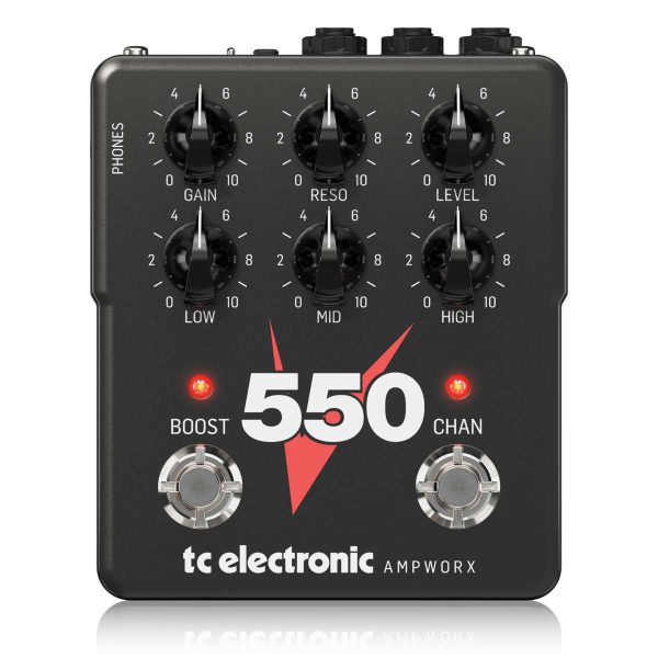 TC Electronic Ampworx V550 Preamp Pedal de Efecto Planet Music TC Electronic Ampworx V550 Preamp Pedal de Efecto Planet Music