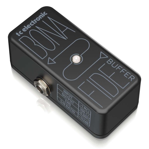 TC Electronic Bonafide Buffer Pedal de Efecto Planet Music TC Electronic Bonafide Buffer Pedal de Efecto Planet Music