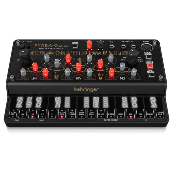 Behringer Phara-O Mini Sintetizador Analógico Polifónico Planet Music Behringer Phara-O Mini Sintetizador Analógico Polifónico Planet Music