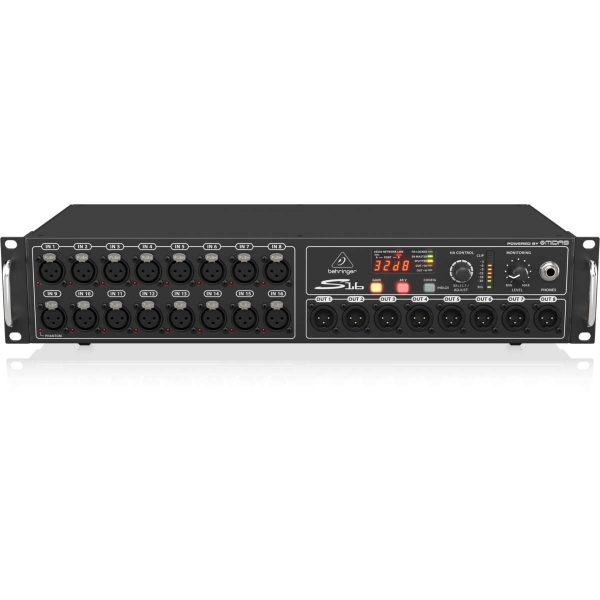 Behringer S16 Stagebox Digital de 16 Canales Planet Music Behringer S16 Stagebox Digital de 16 Canales Planet Music