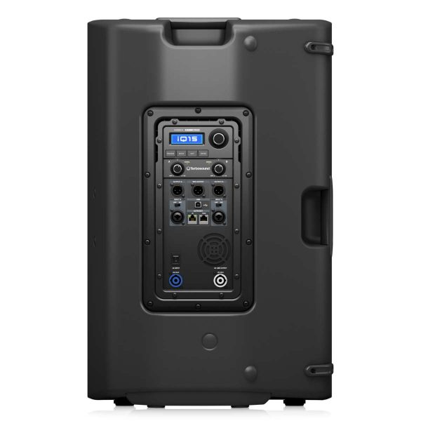 Turbosound iQ15 Caja Acústica Activa con Woofer de 15 Pulgadas y 2500W con Conexión Ultranet Planet Music