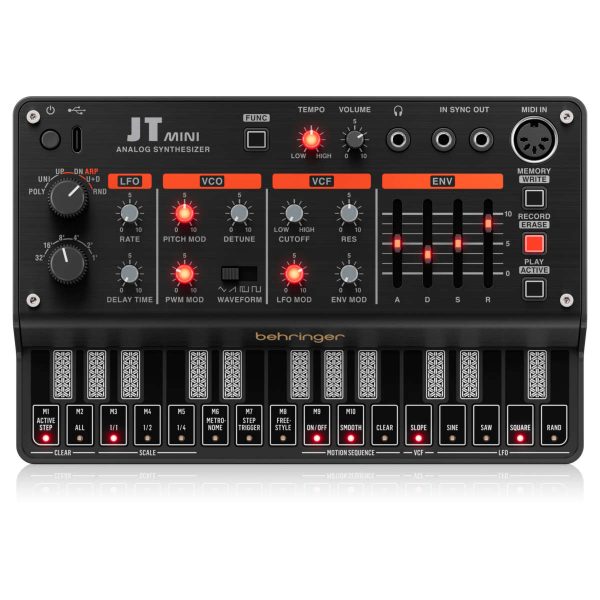 Behringer JT Mini Sintetizador Analógico Polifónico Planet Music