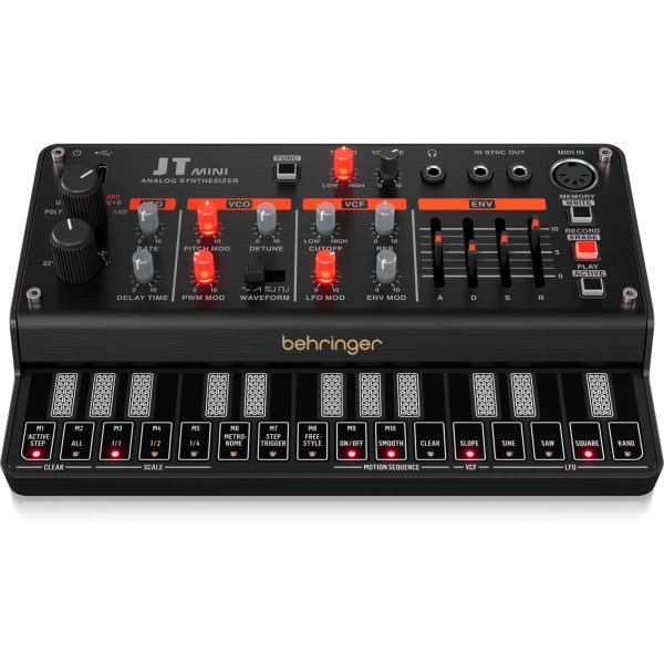Behringer JT Mini Sintetizador Analógico Polifónico Planet Music