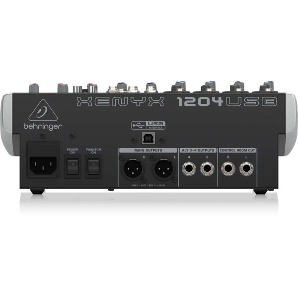 Behringer Xenyx 1204USB Mixer Analógo con Interfaz USB Planet Music