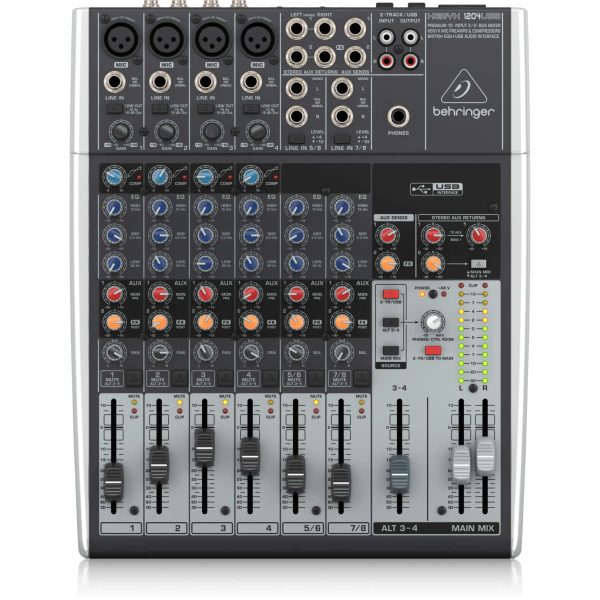 Behringer Xenyx 1204USB Mixer Analógo con Interfaz USB Planet Music