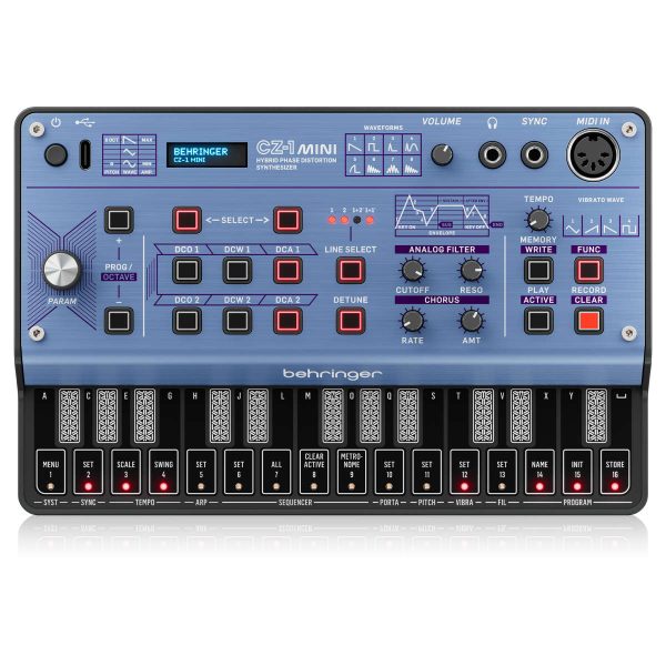 Behringer CZ-1 Mini Sintetizador Analógico Polifónico Planet Music