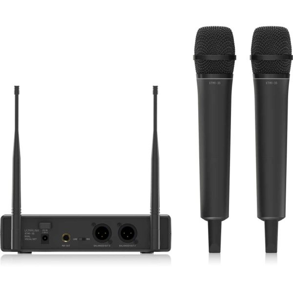 Behringer Ultralink XTM1-35 Dual Vocal Set Sistema Inalámbrico de 2 Micrófonos Planet Music