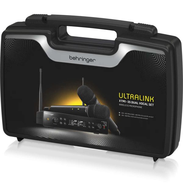 Behringer Ultralink XTM1-35 Dual Vocal Set Sistema Inalámbrico de 2 Micrófonos Planet Music