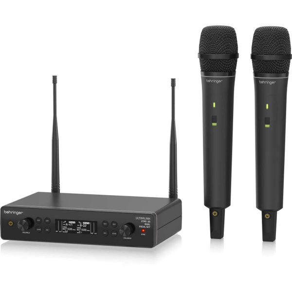 Behringer Ultralink XTM1-35 Dual Vocal Set Sistema Inalámbrico de 2 Micrófonos Planet Music
