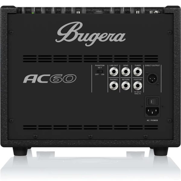 Bugera AC60 Amplificador de Guitarra Acústica de 2 Canales Planet Music