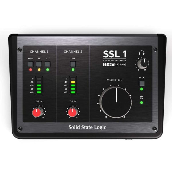 Solid State Logic SSL 1 Interfaz de Audio USB 2x2 Planet Music Solid State Logic SSL 1 Interfaz de Audio USB 2x2 Planet Music