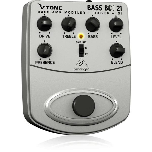Behringer Bass BDI21 Modelador de Amplificador de Bajo Planet Music Behringer Bass BDI21 Modelador de Amplificador de Bajo Planet Music