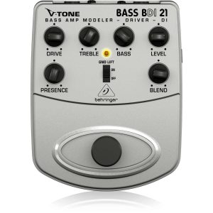 Behringer Bass BDI21 Modelador de Amplificador de Bajo | Preventa