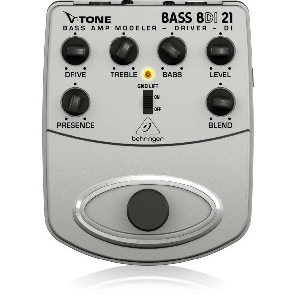 Behringer Bass BDI21 Modelador de Amplificador de Bajo Planet Music Behringer Bass BDI21 Modelador de Amplificador de Bajo Planet Music