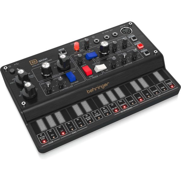Behringer D Mini Sintetizador Analógico Polifónico Planet Music Behringer D Mini Sintetizador Analógico Polifónico Planet Music