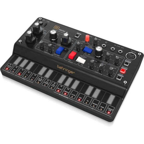 Behringer D Mini Sintetizador Analógico Polifónico Planet Music Behringer D Mini Sintetizador Analógico Polifónico Planet Music