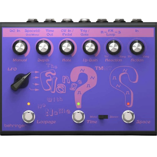 Behringer The Flange with no Name Pedal de Efecto Planet Music Behringer The Flange with no Name Pedal de Efecto Planet Music